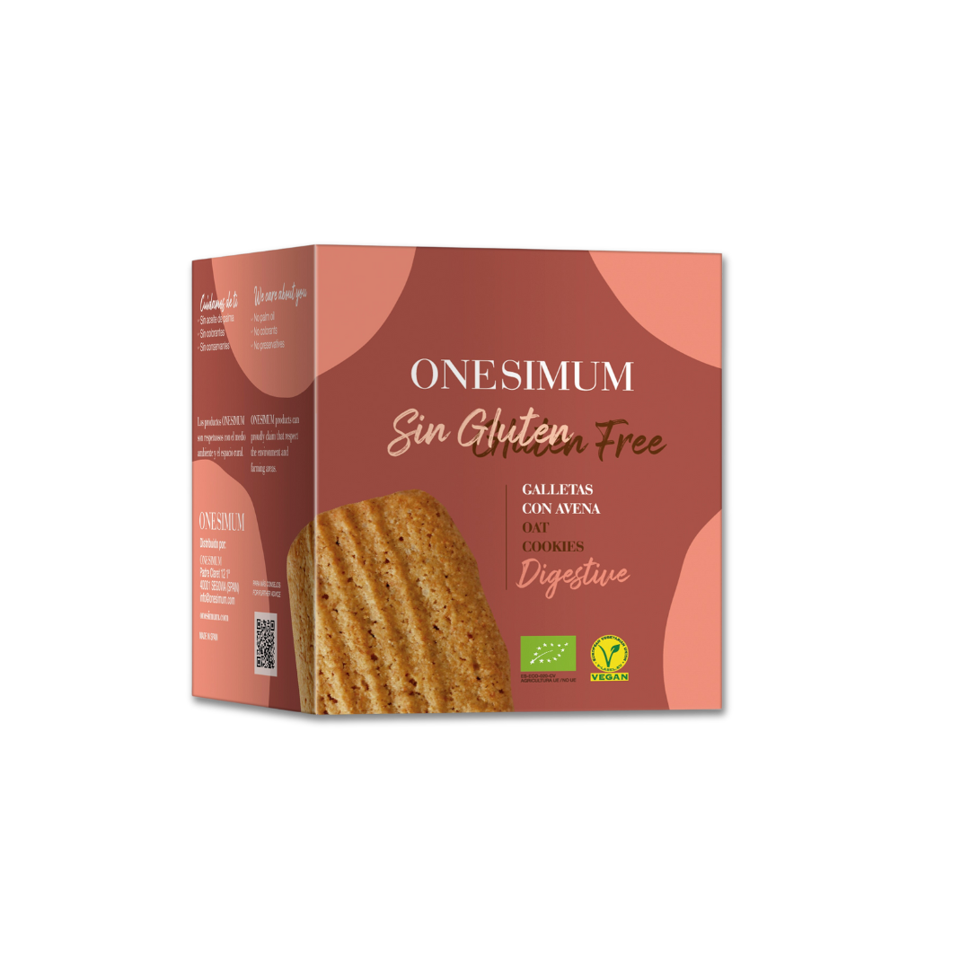 Galletas sin Gluten Digestive con Naranja